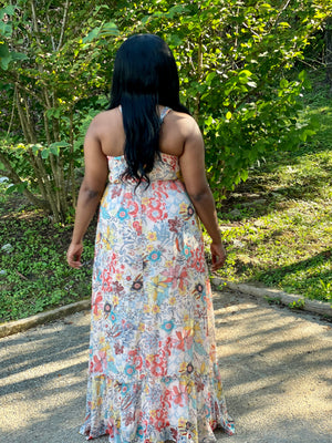 Mystical Meadows Floral Maxi